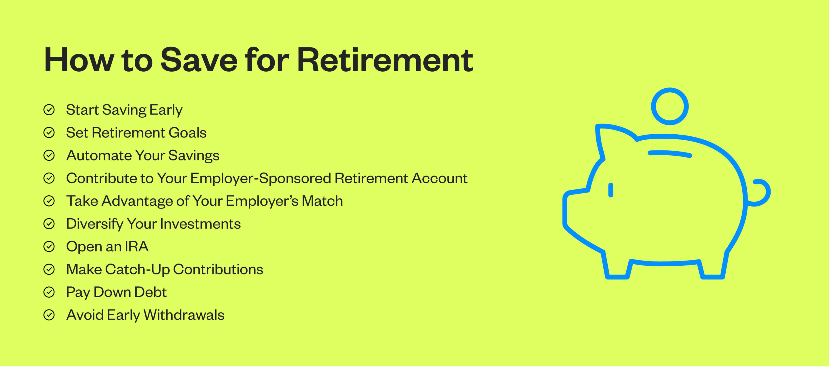 How to save for retirement